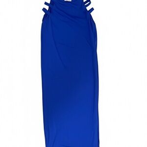 Fashion Nova Royal Blue Pencil Skirt